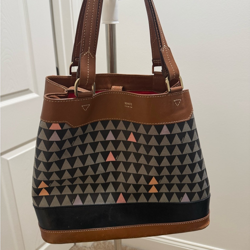 SCHUTZ Emma Triangle Handbag